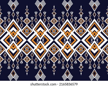 geometric ethnic vintage texture vector art design. textile fashion pattern line  ikat seamless pattern and batik fabric texture asian background wallpaper geometry indian. Ethnic abstract ikat art .