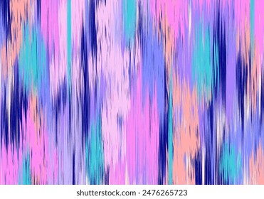 diseño de Arte vectorial de textura vintage étnica geométrica. patrón de moda textil línea ikat patrón sin fisuras y textura de tela batik fondo asiático geometría de Fondo de pantalla indio. Arte de ikat abstracto étnico .