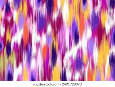 diseño de Arte vectorial de textura vintage étnica geométrica. patrón de moda textil línea ikat patrón sin fisuras y textura de tela batik fondo asiático geometría de Fondo de pantalla indio. Arte de ikat abstracto étnico .