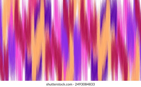 diseño de Arte vectorial de textura vintage étnica geométrica. patrón de moda textil línea ikat patrón sin fisuras y textura de tela batik fondo asiático geometría de Fondo de pantalla indio. Arte de ikat abstracto étnico .
