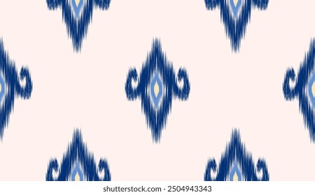 geometric ethnic vintage texture vector art design. textile fashion pattern line ikat seamless pattern and batik fabric texture asian background wallpaper geometry indian. Ethnic abstract ikat art .