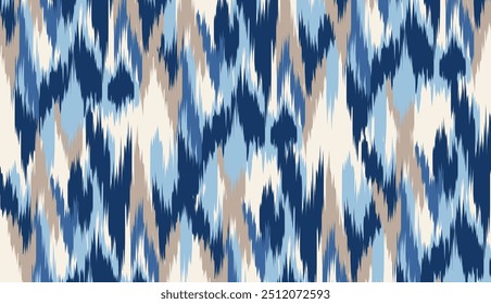 geometrische ethnische Vintage-Textur, Vektorgrafik-Design. Textil-Mode-Muster Linie ikat nahtloses Muster und Batik Stoff Textur asiatisch Hintergrund Tapete Geometrie indian. Ethnisch abstrakte Kat Art .