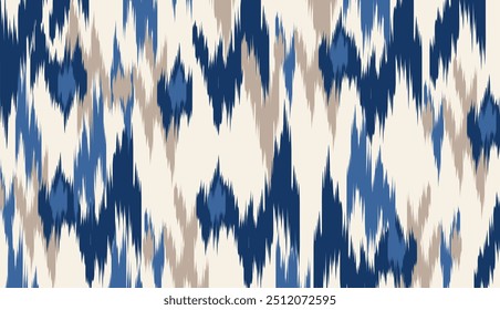 Diseño de Arte vectorial de textura vintage étnico geométrico Línea de patrón de moda textil Patrón ikat sin costuras y textura de tela batik Fondo asiático Geometría de Fondo de pantalla India. Arte ikat abstracto étnico .