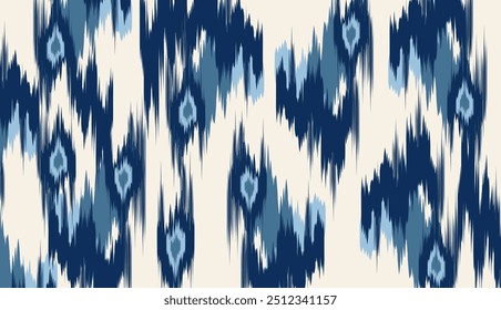 geometric ethnic vintage texture vector art design. textile fashion pattern line ikat seamless pattern and batik fabric texture asian background wallpaper geometry indian. Ethnic abstract ikat art .