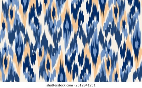 geometric ethnic vintage texture vector art design. textile fashion pattern line ikat seamless pattern and batik fabric texture asian background wallpaper geometry indian. Ethnic abstract ikat art .