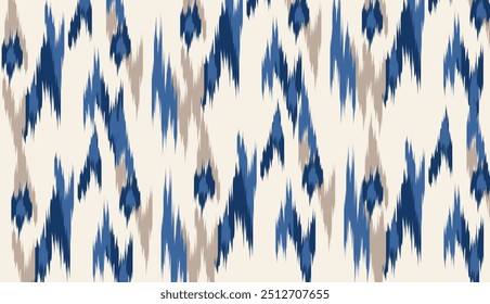 geométrica étnica vintage textura vetor arte design. linha de padrão de moda têxtil ikat padrão sem costura e textura tecido batik asian fundo papel de parede geometria indiano. Étnica abstrata ikat art .