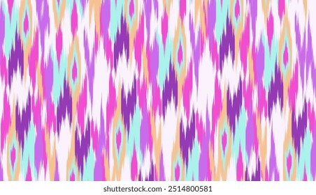 geométrica étnica vintage textura vetor arte design. linha de padrão de moda têxtil ikat padrão sem costura e textura tecido batik asian fundo papel de parede geometria indiano. Étnica abstrata ikat art .