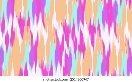 geometric ethnic vintage texture vector art design. textile fashion pattern line ikat seamless pattern and batik fabric texture asian background wallpaper geometry indian. Ethnic abstract ikat art .