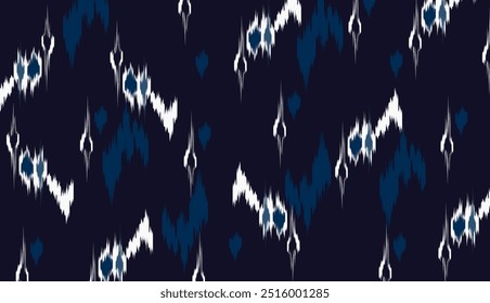 geometric ethnic vintage texture vector art design. textile fashion pattern line ikat seamless pattern and batik fabric texture asian background wallpaper geometry indian. Ethnic abstract ikat art .