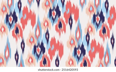 geometric ethnic vintage texture vector art design. textile fashion pattern line ikat seamless pattern and batik fabric texture asian background wallpaper geometry indian. Ethnic abstract ikat art .