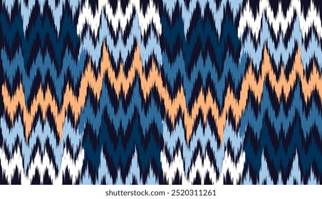 geométrica étnica vintage textura vetor arte design. linha de padrão de moda têxtil ikat padrão sem costura e textura tecido batik asian fundo papel de parede geometria indiano. Étnica abstrata ikat art .