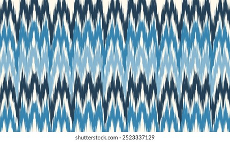 Diseño de Arte vectorial de textura vintage étnico geométrico Línea de patrón de moda textil Patrón ikat sin costuras y textura de tela batik Fondo asiático Geometría de Fondo de pantalla India. Arte ikat abstracto étnico .