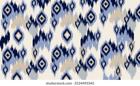geométrica étnica vintage textura vetor arte design. linha de padrão de moda têxtil ikat padrão sem costura e textura tecido batik asian fundo papel de parede geometria indiano. Étnica abstrata ikat art .