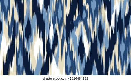 geometric ethnic vintage texture vector art design. textile fashion pattern line ikat seamless pattern and batik fabric texture asian background wallpaper geometry indian. Ethnic abstract ikat art .