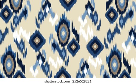 geometric ethnic vintage texture vector art design. textile fashion pattern line ikat seamless pattern and batik fabric texture asian background wallpaper geometry indian. Ethnic abstract ikat art .