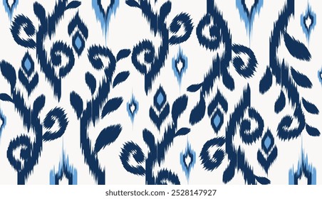 geometric ethnic vintage texture vector art design. textile fashion pattern line ikat seamless pattern and batik fabric texture asian background wallpaper geometry indian. Ethnic abstract ikat art .