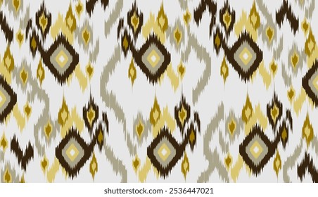 geometrische ethnische Vintage-Textur, Vektorgrafik-Design. Textil-Mode-Muster Linie ikat nahtloses Muster und Batik Stoff Textur asiatisch Hintergrund Tapete Geometrie indian. Ethnisch abstrakte Kat Art .