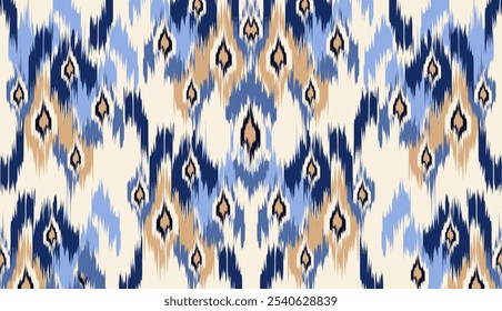 geometric ethnic vintage texture vector art design. textile fashion pattern line ikat seamless pattern and batik fabric texture asian background wallpaper geometry indian. Ethnic abstract ikat art .