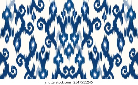 geometric ethnic vintage texture vector art design. textile fashion pattern line ikat seamless pattern and batik fabric texture asian background wallpaper geometry indian. Ethnic abstract ikat art .