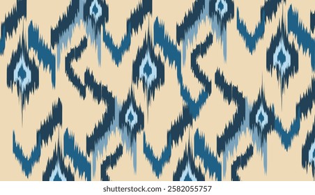 geometric ethnic vintage texture vector art design. textile fashion pattern line ikat seamless pattern and batik fabric texture asian background wallpaper geometry indian. Ethnic abstract ikat art .