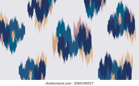 geometric ethnic vintage texture vector art design. textile fashion pattern line ikat seamless pattern and batik fabric texture asian background wallpaper geometry indian. Ethnic abstract ikat art .