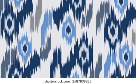geometric ethnic vintage texture vector art design. textile fashion pattern line ikat seamless pattern and batik fabric texture asian background wallpaper geometry indian. Ethnic abstract ikat art .
