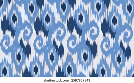 geometric ethnic vintage texture vector art design. textile fashion pattern line ikat seamless pattern and batik fabric texture asian background wallpaper geometry indian. Ethnic abstract ikat art .