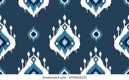 geometric ethnic vintage texture vector art design. textile fashion pattern line ikat seamless pattern and batik fabric texture asian background wallpaper geometry indian. Ethnic abstract ikat art .