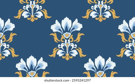 geometric ethnic vintage texture vector art design. textile fashion pattern line ikat seamless pattern and batik fabric texture asian background wallpaper geometry indian. Ethnic abstract ikat art .