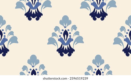geometric ethnic vintage texture vector art design. textile fashion pattern line ikat seamless pattern and batik fabric texture asian background wallpaper geometry indian. Ethnic abstract ikat art .