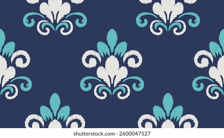 geometric ethnic vintage texture vector art design. textile fashion pattern line ikat seamless pattern and batik fabric texture asian background wallpaper geometry indian. Ethnic abstract ikat art .