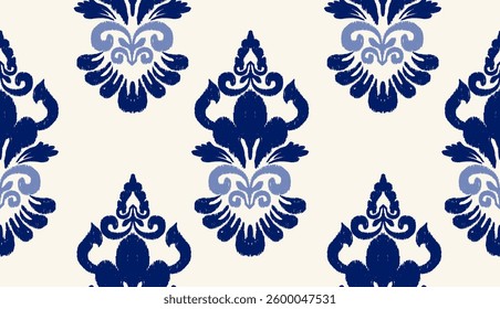 geometric ethnic vintage texture vector art design. textile fashion pattern line ikat seamless pattern and batik fabric texture asian background wallpaper geometry indian. Ethnic abstract ikat art .
