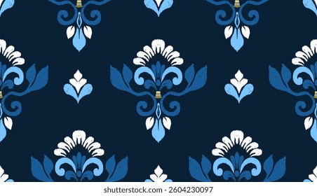 geometric ethnic vintage texture vector art design. textile fashion pattern line ikat seamless pattern and batik fabric texture asian background wallpaper geometry indian. Ethnic abstract ikat art .
