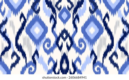 geometric ethnic vintage texture vector art design. textile fashion pattern line ikat seamless pattern and batik fabric texture asian background wallpaper geometry indian. Ethnic abstract ikat art .
