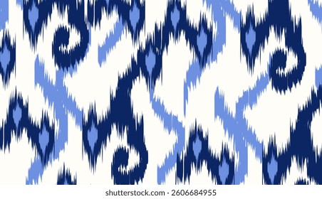 geometric ethnic vintage texture vector art design. textile fashion pattern line ikat seamless pattern and batik fabric texture asian background wallpaper geometry indian. Ethnic abstract ikat art .
