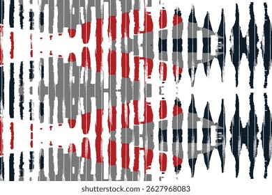 Diseño de Arte vectorial de textura vintage étnico geométrico Línea de patrón de moda textil Patrón ikat sin costuras y textura de tela batik Fondo asiático Geometría de Fondo de pantalla India. Arte ikat abstracto étnico .