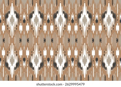geometric ethnic vintage texture vector art design. textile fashion pattern line ikat seamless pattern and batik fabric texture asian background wallpaper geometry indian. Ethnic abstract ikat art .