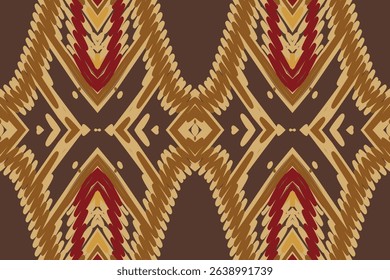 geometric ethnic vintage texture vector art design. textile fashion pattern line ikat seamless pattern and batik fabric texture asian background wallpaper geometry indian. Ethnic abstract ikat art .