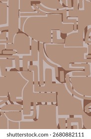 geometric ethnic vintage texture vector art design. textile fashion pattern line ikat seamless pattern and batik fabric texture asian background wallpaper geometry indian. Ethnic abstract ikat art 
