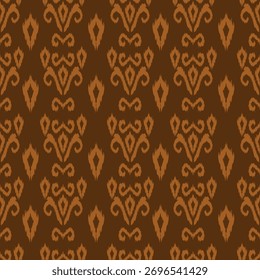 geométrica étnica vintage textura vetor arte design. linha de padrão de moda têxtil ikat padrão sem costura e textura tecido batik asian fundo papel de parede geometria indiano. Arte ikat abstrata étnica