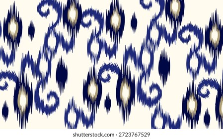 geometric ethnic vintage texture vector art design. textile fashion pattern line ikat seamless pattern and batik fabric texture asian background wallpaper geometry indian. Ethnic abstract ikat art .