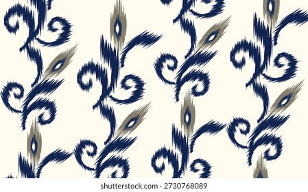 geométrico étnico vintage textura vetor design de arte. têxtil moda padrão linha ikat padrão sem costura e batik tecido textura asiático fundo papel de parede geometria indiana. Etnia abstrata ikat art.