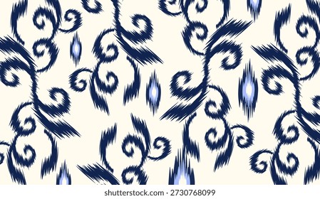 geometric ethnic vintage texture vector art design. textile fashion pattern line ikat seamless pattern and batik fabric texture asian background wallpaper geometry indian. Ethnic abstract ikat art .