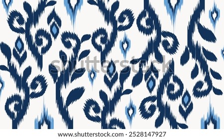 geometric ethnic vintage texture vector art design. textile fashion pattern line ikat seamless pattern and batik fabric texture asian background wallpaper geometry indian. Ethnic abstract ikat art .