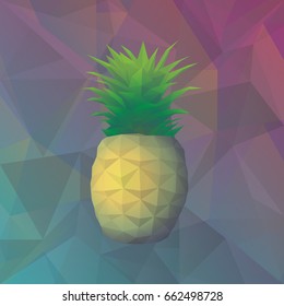 Geometric Exotic Fruit Template