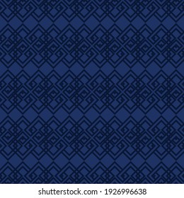 Geometric fabric abstract ethnic pattern, vector illustration style seamless. design for fabric, curtain, background, carpet, wallpaper, clothing, wrapping, Batik, fabric, tile, ceramic

