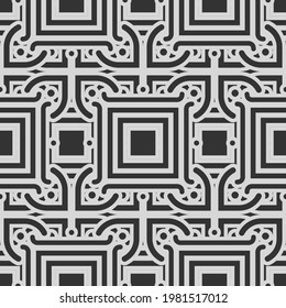 Geometric fabric abstract ethnic pattern
