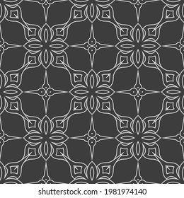 Geometric fabric abstract ethnic pattern