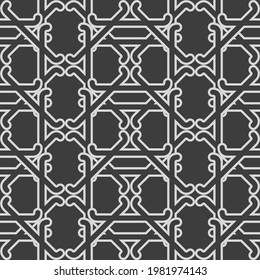 Geometric fabric abstract ethnic pattern
