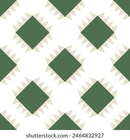 Geometric fabric abstract seamless pattern 